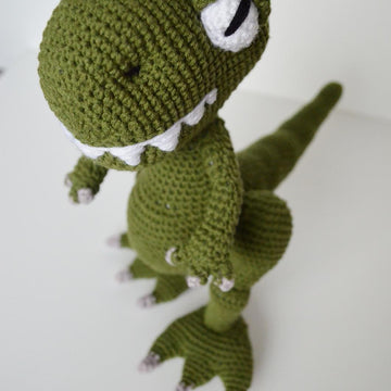 Crochet Dinosaur, AmigurumiDino T-rex