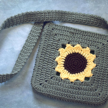 Cross Body Sunflower Purse