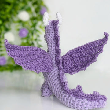 Magnar the Dragon crochet pattern, amigurumi dragon pattern