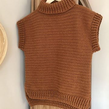 Crochet vest - Brooklyn Slipover