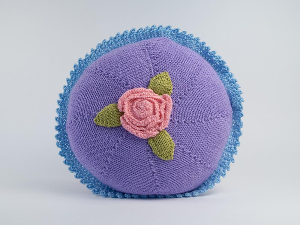 Shabby Chic Tea Rose Cushion