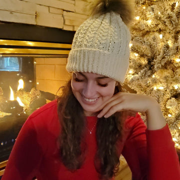 Snowflake  Cable Hat
