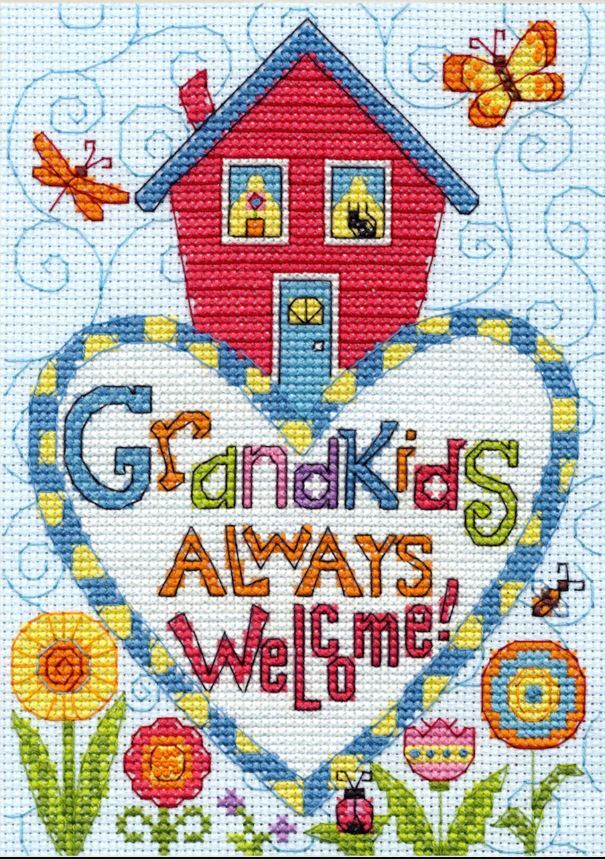 Dimensions Grandkids Cross Stitch Kit