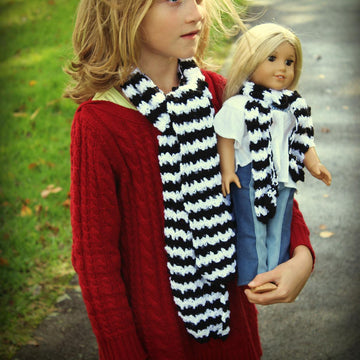 Skinny Chevron Scarf