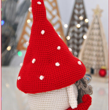 Crochet Pattern Mushroom Gnome
