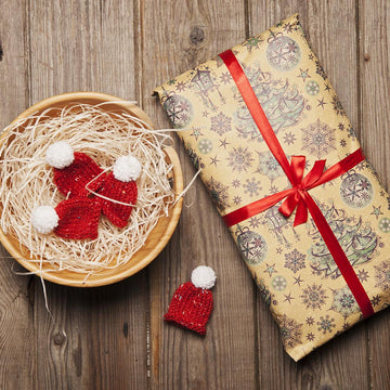 Mini Santa hat - Christmas Brooch + Video tips
