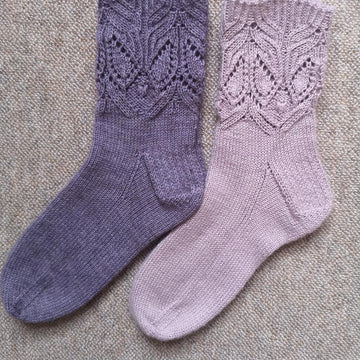 Lavender Bloom Socks