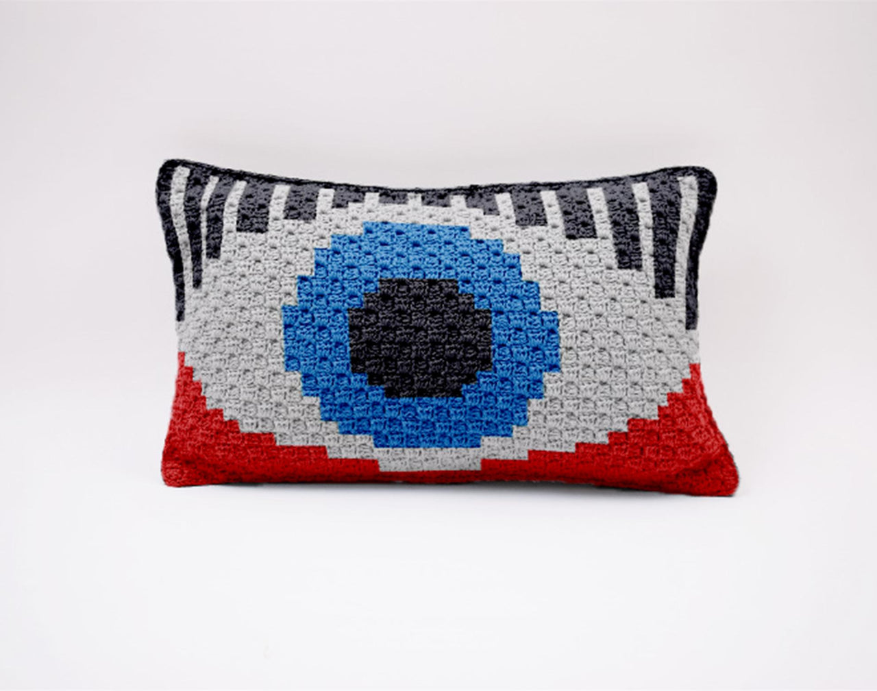 Bauhaus Eye Pillow C2C Crochet Pattern