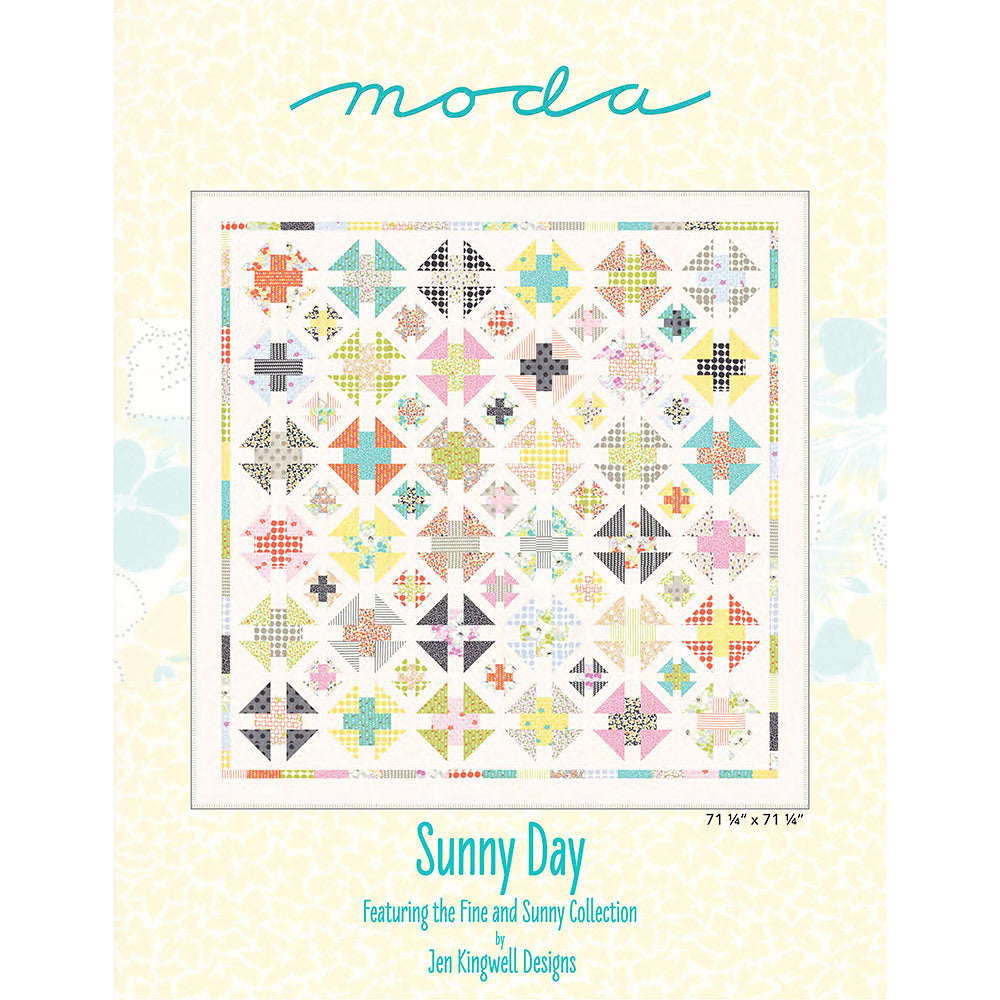 Moda Fabrics Sunny Day Quilt - Downloadable PDF
