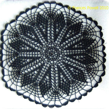 Hexagonal doily