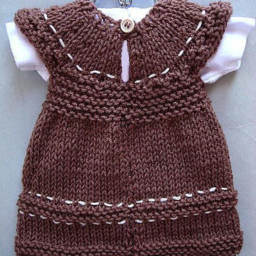 676 KNITTED dress, baby, toddler, child