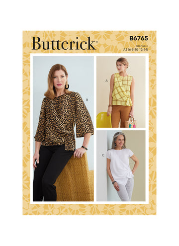 Butterick Misses' Tops B6765 - Sewing Pattern