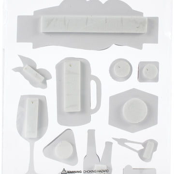 Paper House 3D Stickers - Cheers II