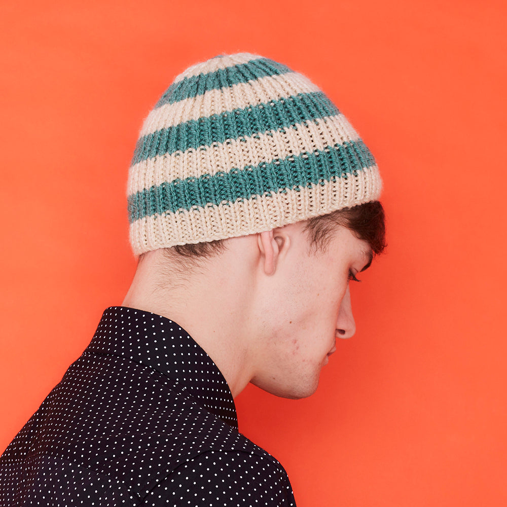 Easy Beanie Hat - Free Knitting Pattern in Paintbox Yarns Simply Aran