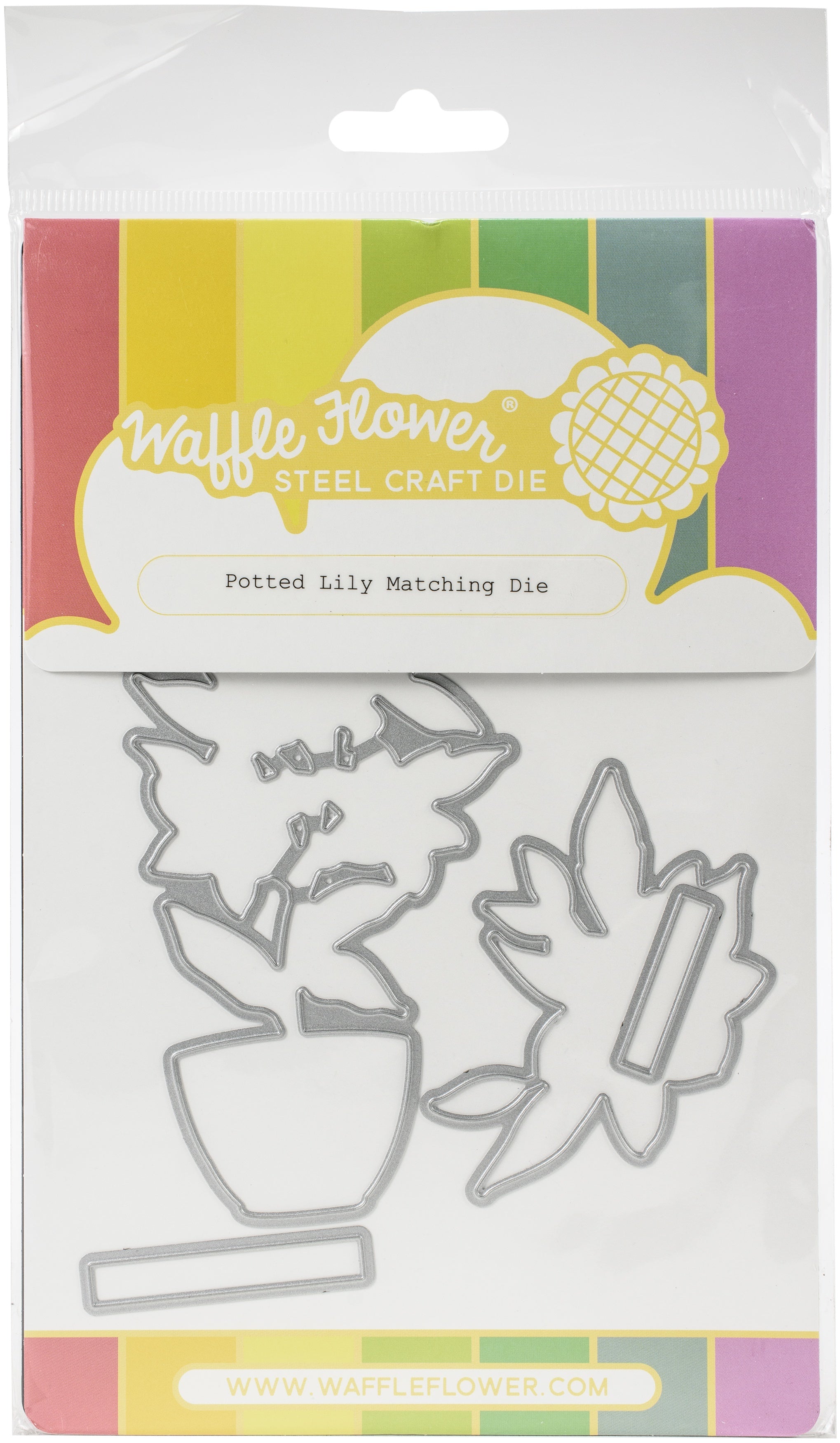 Waffle Flower Crafts Waffle Flower Die - Potted Lily
