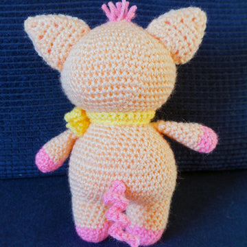 Amigurumi Häkelanleitung für Glücksschweinchen Lucky ♥