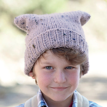 Watch Cap, Helmet, T-Bag Hat and Beret in Hayfield Chunky Tweed - 7491 - Downloadable PDF