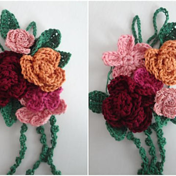 Roses Brooch