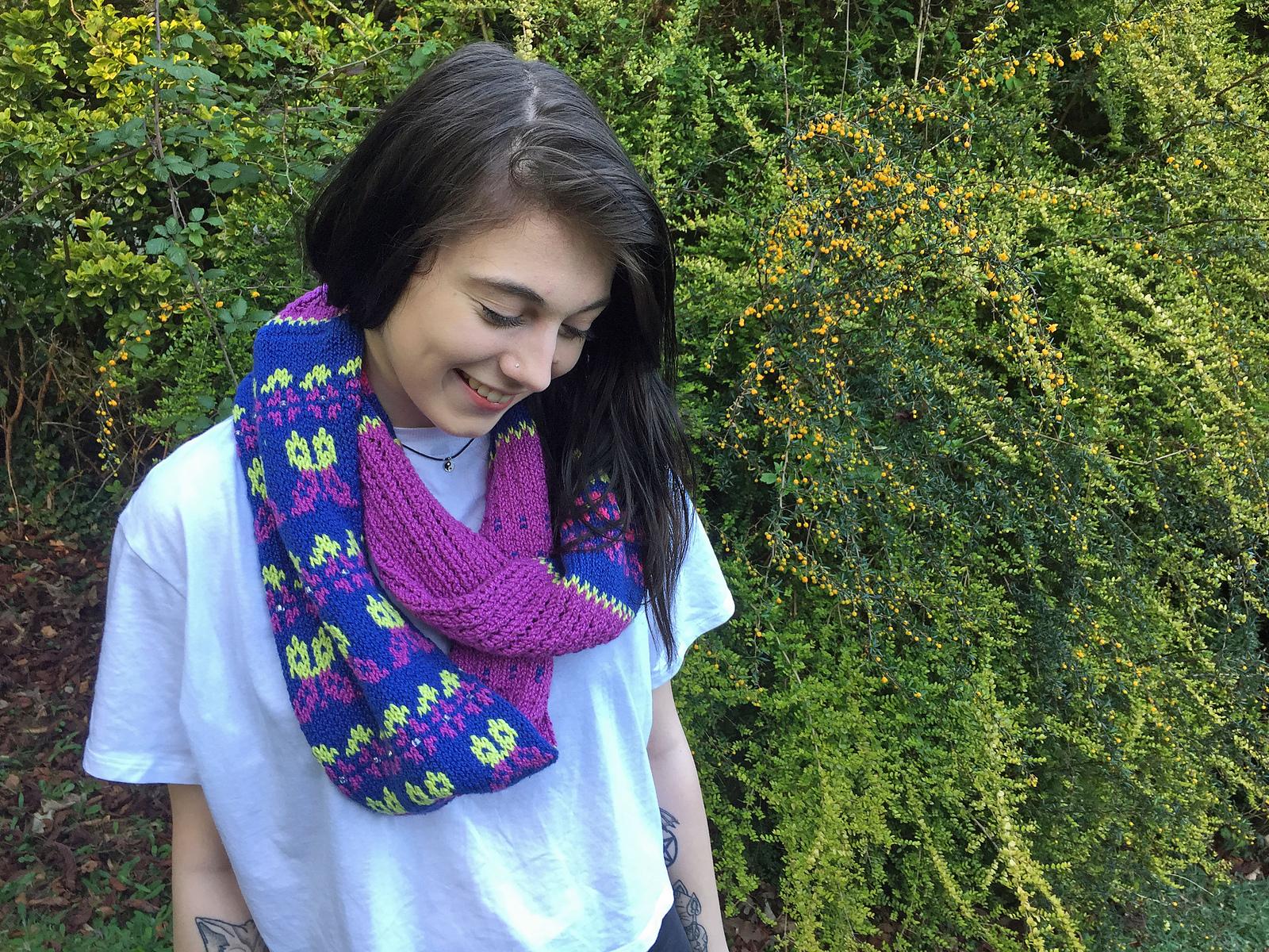 Floral Flutters Cowl