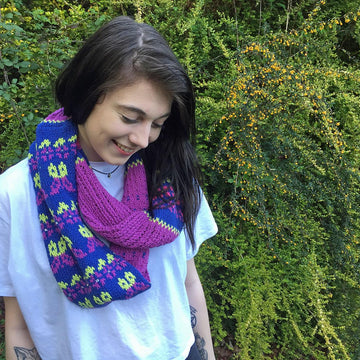 Floral Flutters Cowl