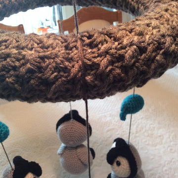 Baby Penguins Mobile
