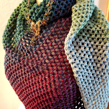 Serendipity Asymmetrical Shawl