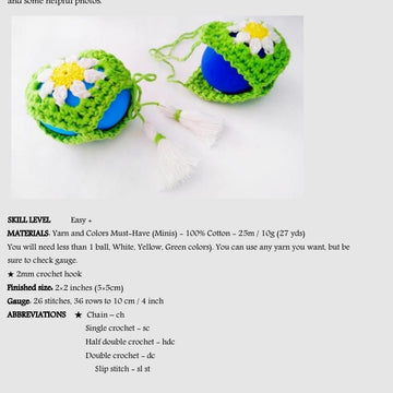 Daisy Decor For Easter Eggs