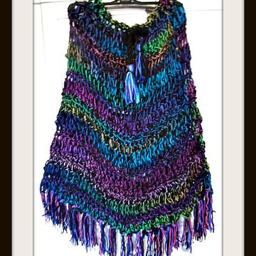 1100 - GOSSAMER poncho cape