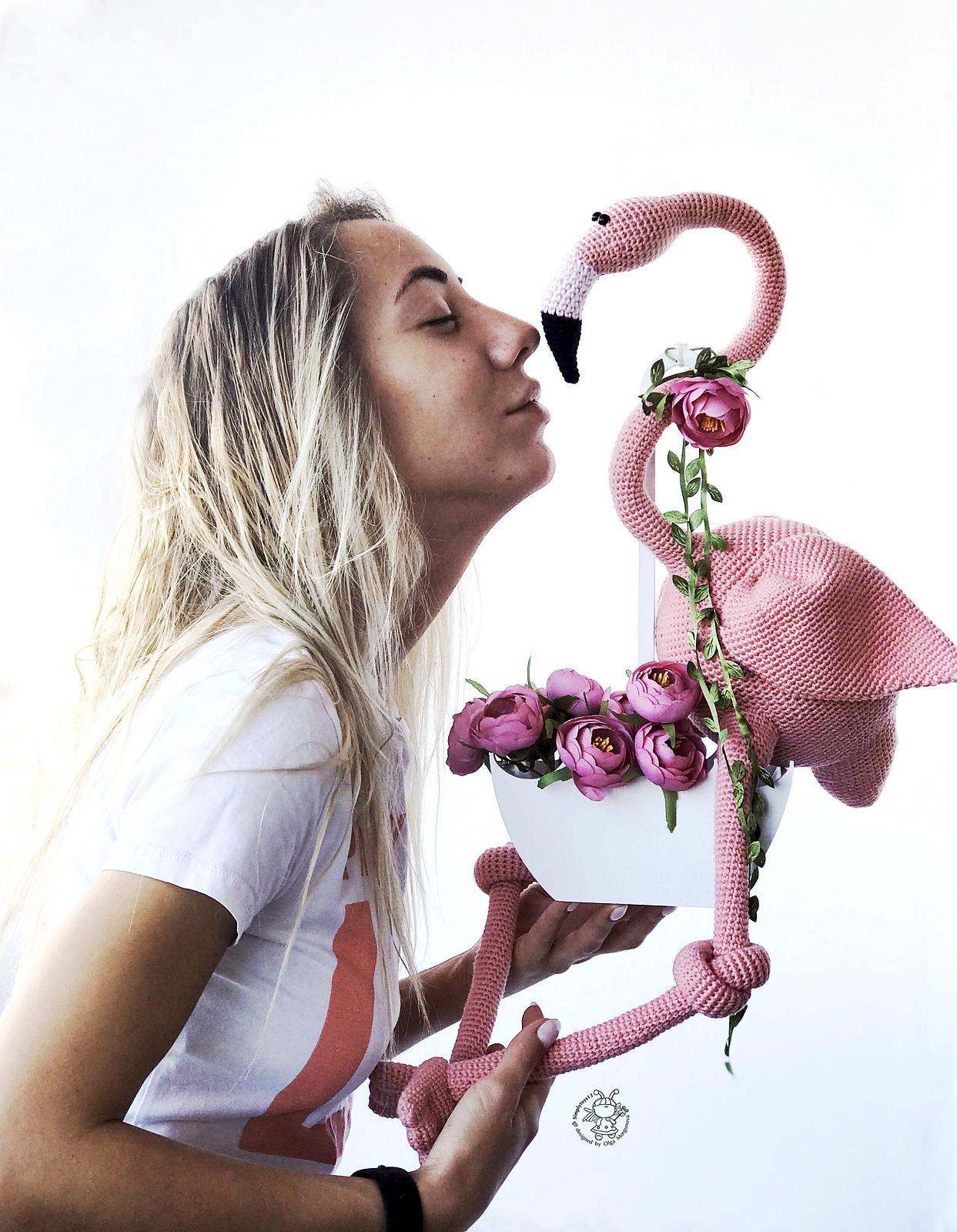 Big flamingo
