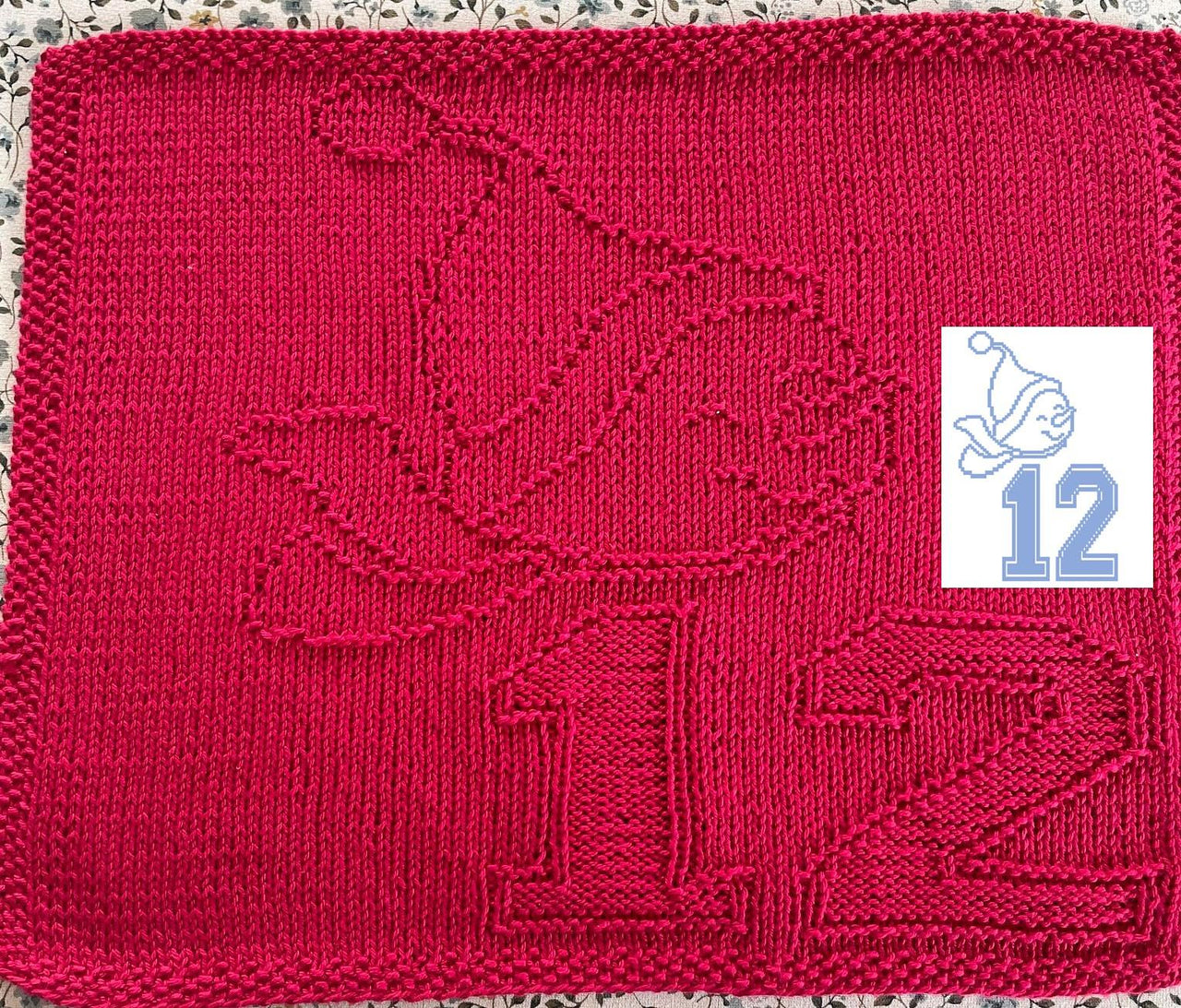 Nr. 301 – 23 – 12. Christmas Snowman 89 stitches