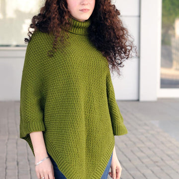 Grasshopper poncho for kids and adults