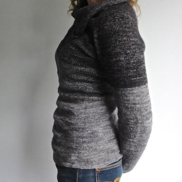 Grey Twist Cardi