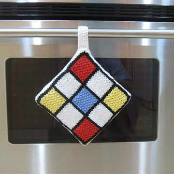 Mondrian Pot Holder