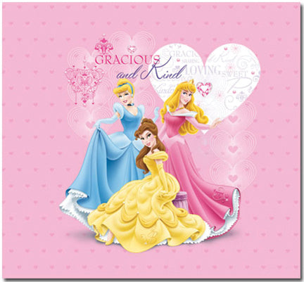 Trends International SandyLion Disney Post Bound Album 12"X12" - Princess Glitter & Embossed
