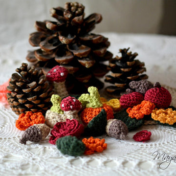 Autumnal Woodland Coasters