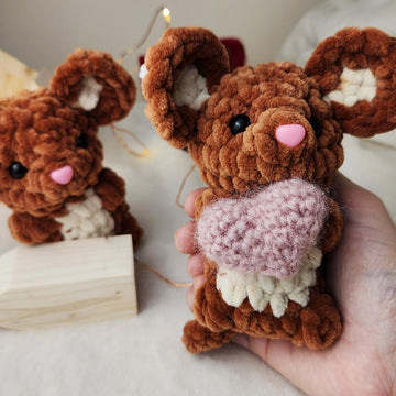 Mouse with heart