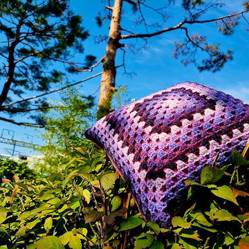 Blueberries Bouquet Granny Cushion