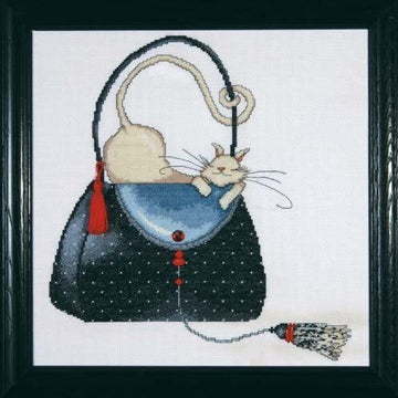 Design Works Polka Dot Purse Cross Stitch Kit
