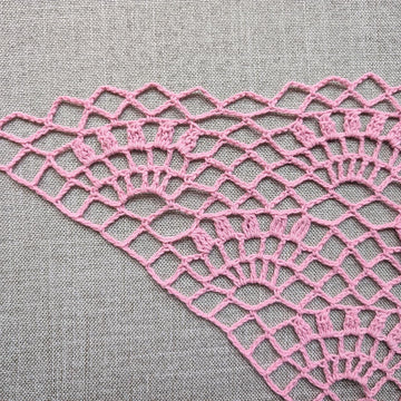 Crochet Bandana/Shawl Pattern/Chart #14