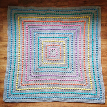 Spiral Bobble Blanket