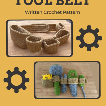 Tool Belt and Tools Crochet Pattern