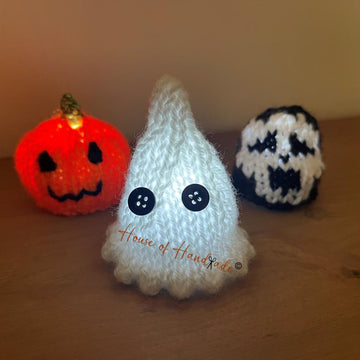Halloween Tealight Covers Knitting Pattern