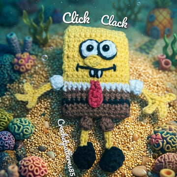 Sponge Fidget Toy Clicker English-US