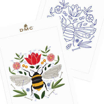 Bee in DMC - PAT0521 -  Downloadable PDF