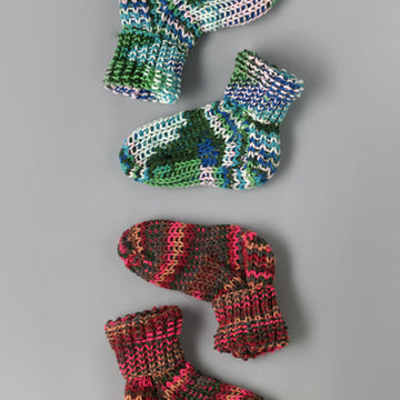 Chunky Cosy Socks - Free Knitting Pattern for Women in Paintbox Yarns Chunky Potts by Paintbox Yarns