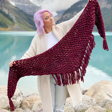 The Behemoth Triangle Scarf