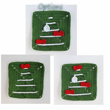 Christmas tree Granny square