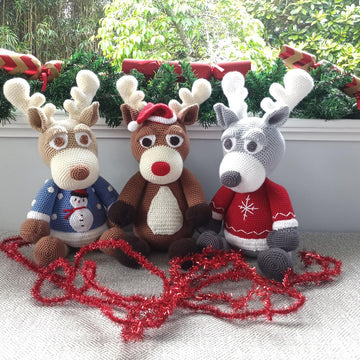 Reindeer Crochet pattern Donner