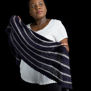 Black Berry Shawl