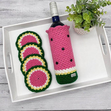 Watermelon Wine Cozy Set